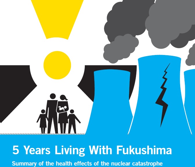 出典（IPPNW/PSR　REPORT　5 years living with Fukushima） 